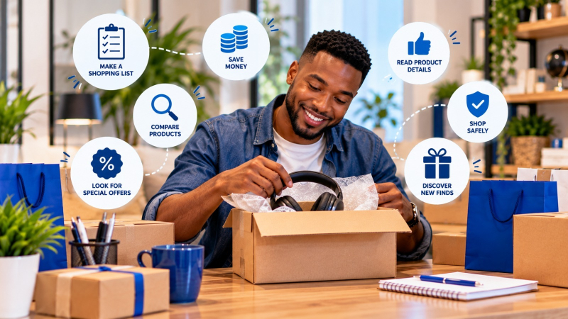 7 Smart Online Shopping Tips to Save Time, Money & Stress